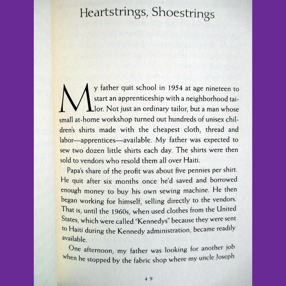 Book: Brother, I'm Dying (Autobiography) by Edwidge Danticat - Picture 6 of 8